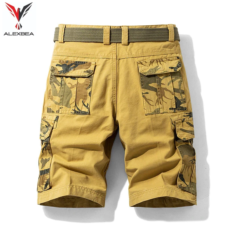
Wholesale Tactical Camo Short Pants Military Camouflage Multi Pockets Cotton Short Cargo Shorts 
