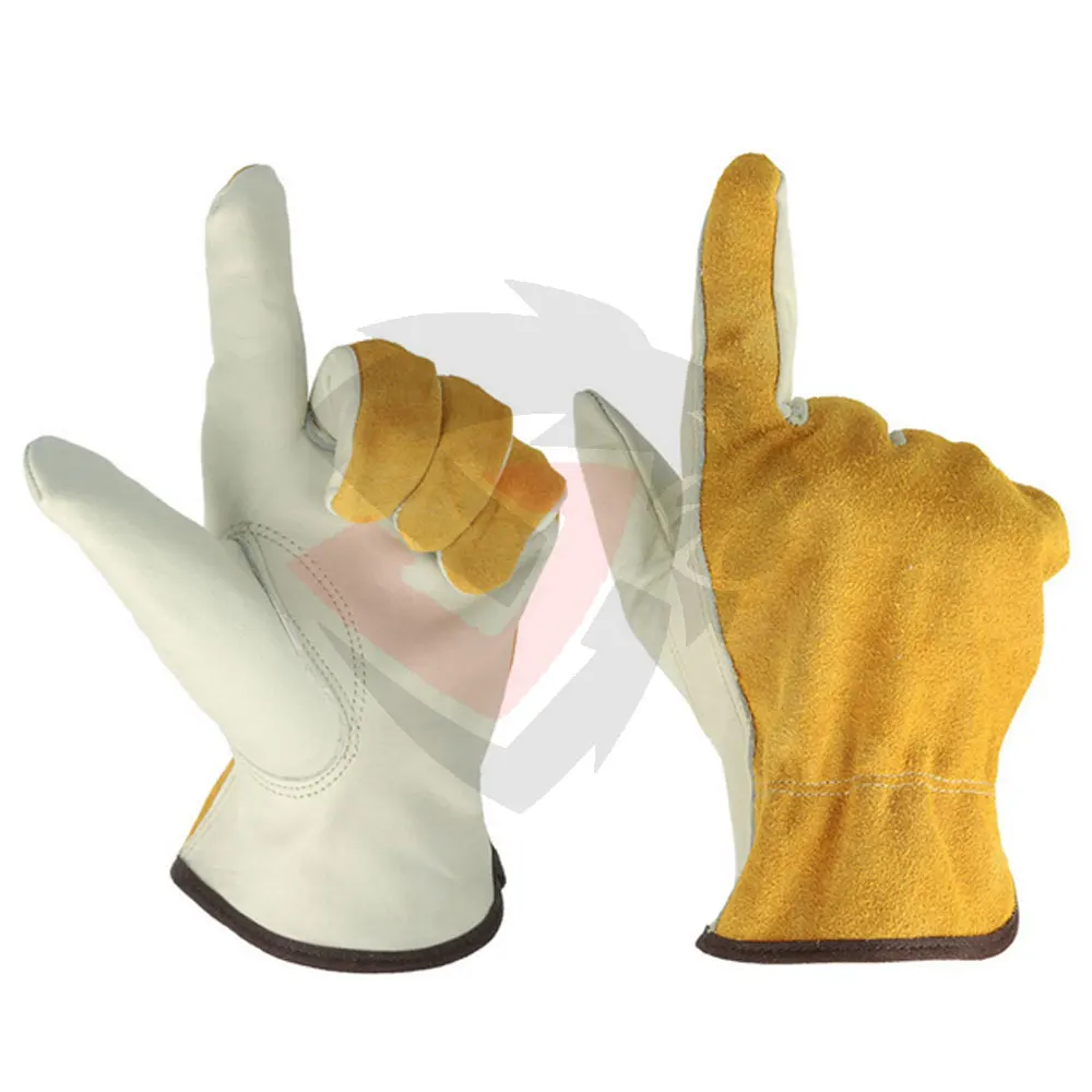 Горячая Распродажа Премиум Защитные Электрические кожаные термостойкие сварочные перчатки садовые перчатки