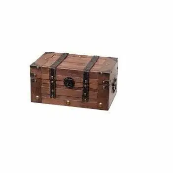 JEWEL BOX WOODEN UNFINISHED TREASURE CHEST FOR MANUFACTURING IN INDIA HOME & GARDEN STORAGE BOXES TRUNK BOXES