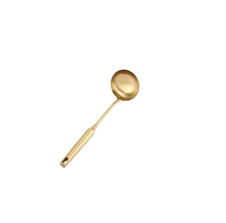 New Ladle Flatware Kitchen Accessories Cooking Tools Kitchen Utensils Kitchenware Ladle  Wooden Handles Hot Selling
