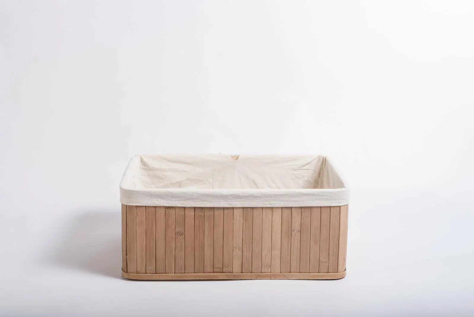 ECO FRIENDLY BAMBOO STORAGE BASKET Set Of 3 STORAGE BASKETS.