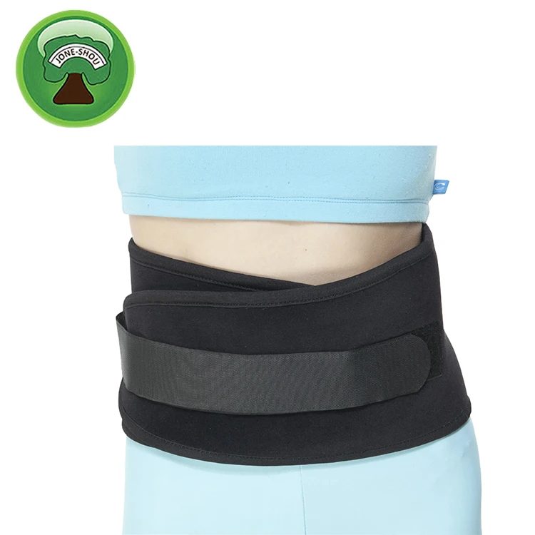 New Arrivals black spine waist support brace belt