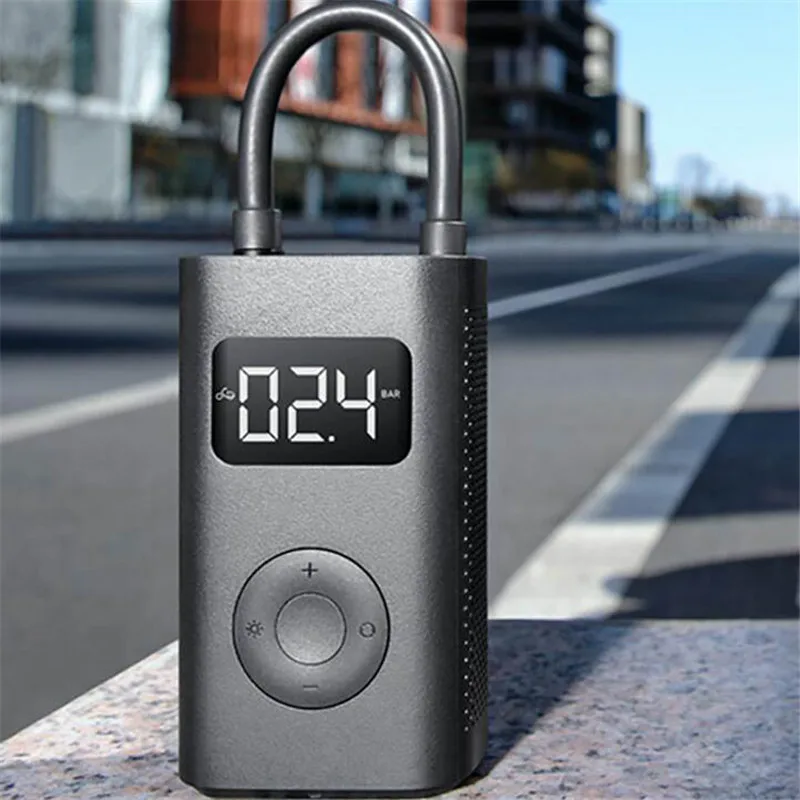 Воздушный насос Mijia портативный Электрический для велосипедных шин xiaomi