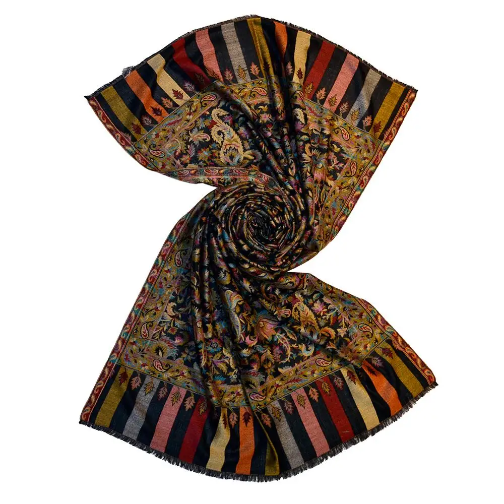 Soft wool kani Pashmina Shawls scarf