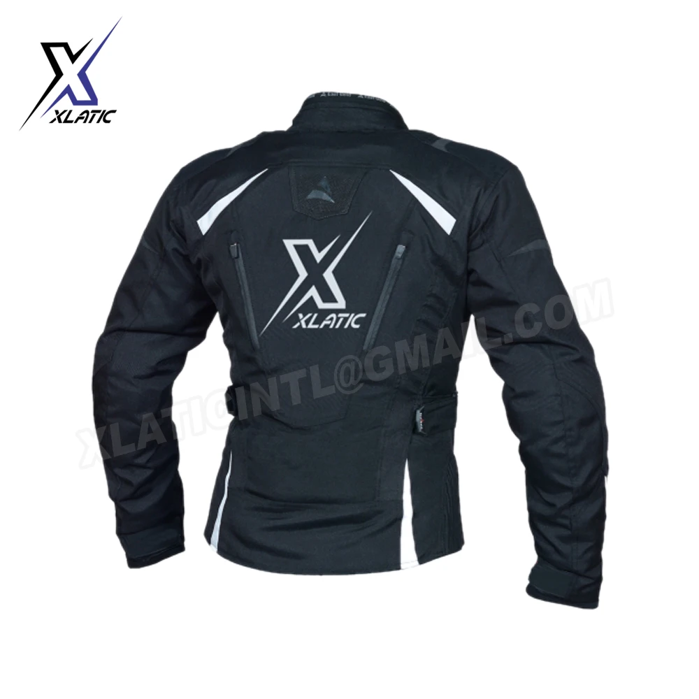 XLATIC international Professional Motorbike Cordura jackets Custom made Men Motocross Cordura Suit Protection body