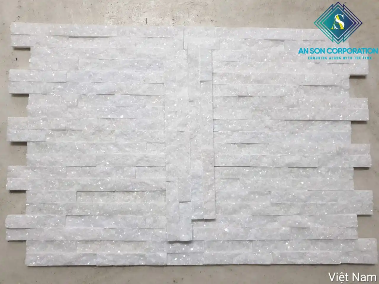 Take your time to view beautiful fence- WHITE MARBLE SPLIT UP FACE