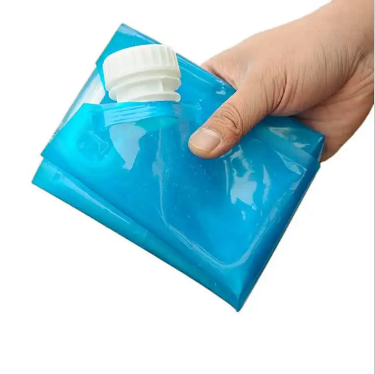 Zhong Fei Custom Large capacity  Pouch water bag 5L Outdoor portable Liquid Spout Pouch