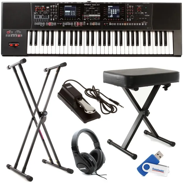 
Guaranteed new_Ro-land E-A7 61-key Arranger Keyboard_ BUY 2 GET 2 