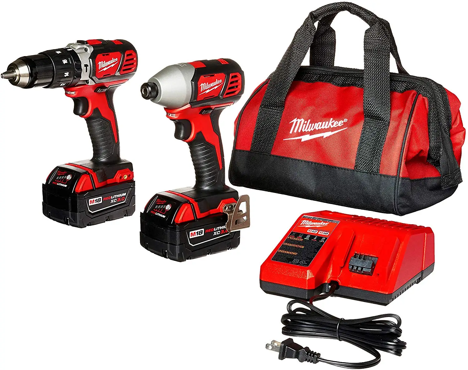  MilWauKe-es 2695-15 M18 2896-26 FUEL 18V Cordless Lithium-Ion Combo Tools Kits