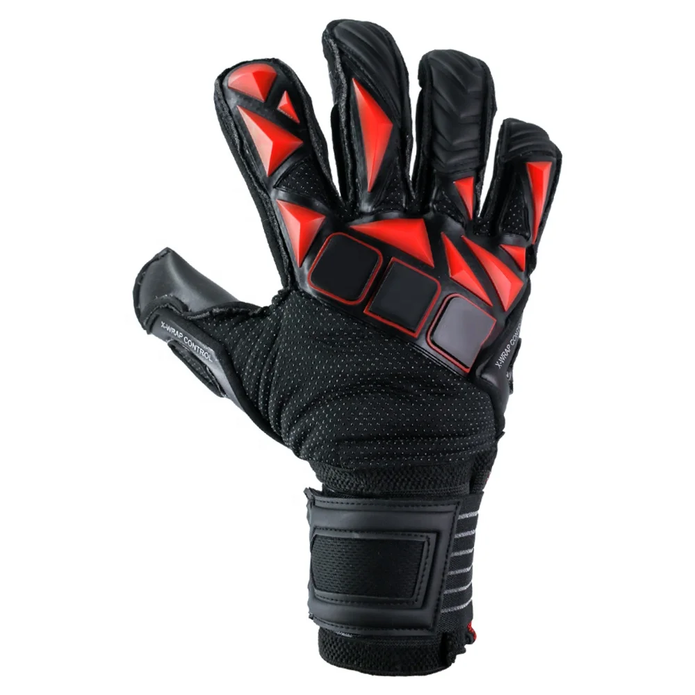 
Professional neoprene German latex goalkeeper gloves soccer football sports gloves with custom logo and custom design 