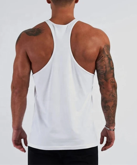 Hot Selling Fitness Tank Top Front Pocket Shirt Workout Gym Sexy Tank Top