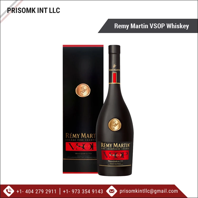 Manufacturer of Top Quality Best Alcoholic Beverage Remy Martin VSOP Single Malt Whisky at Bulk Price