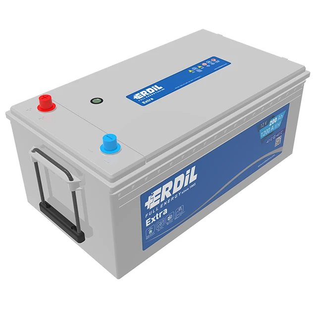 Высококачественная сверхпрочная аккумуляторная батарея для грузовиков марки Erdil, 12 В, 200 ач, D5a, не требующая технического обслуживания
