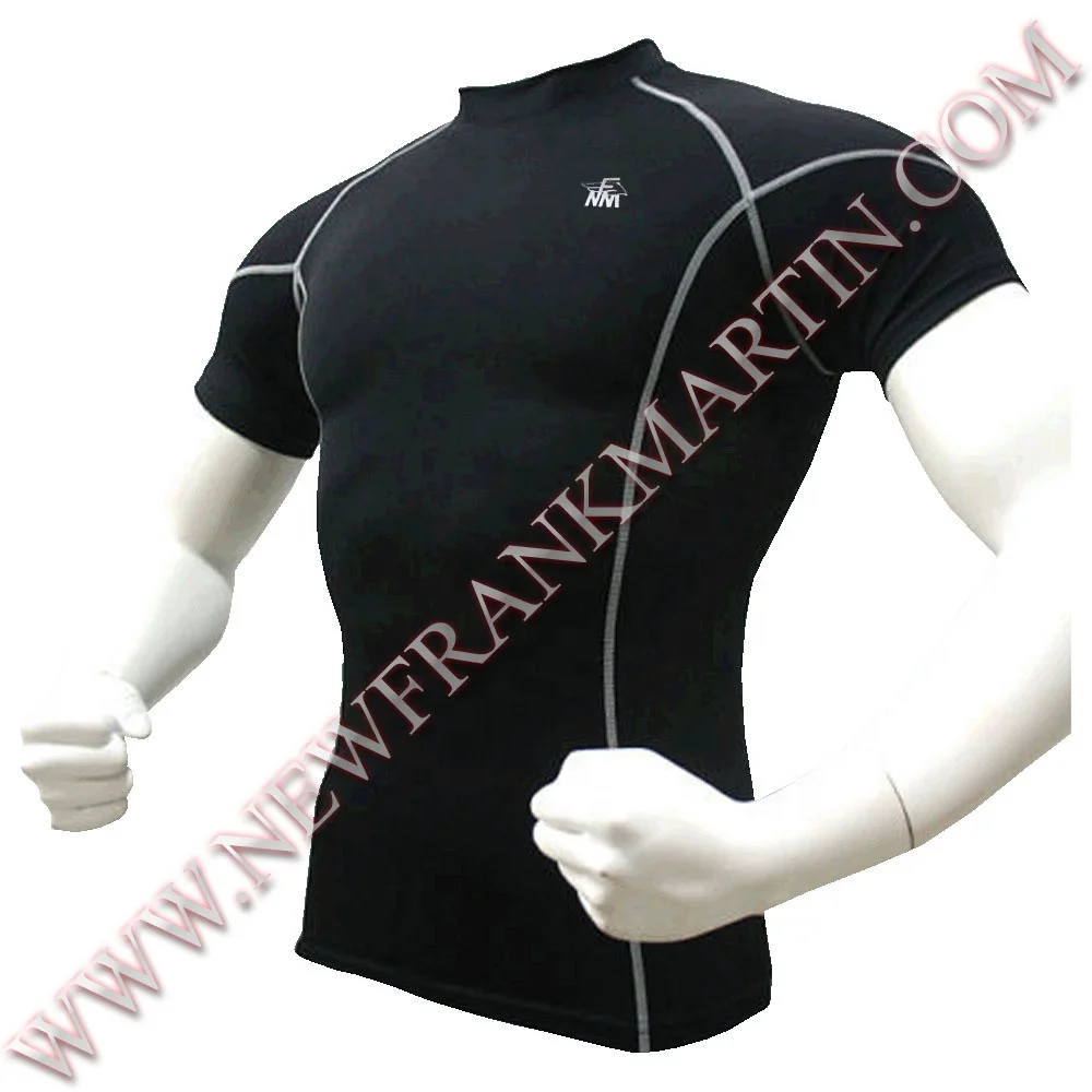 NFM Rash guard Gym Fitness MMA Jiu Jitsu BJJ Base Layer compression spandex sport casual fashion Surf Shirt OEMODM Custom Design