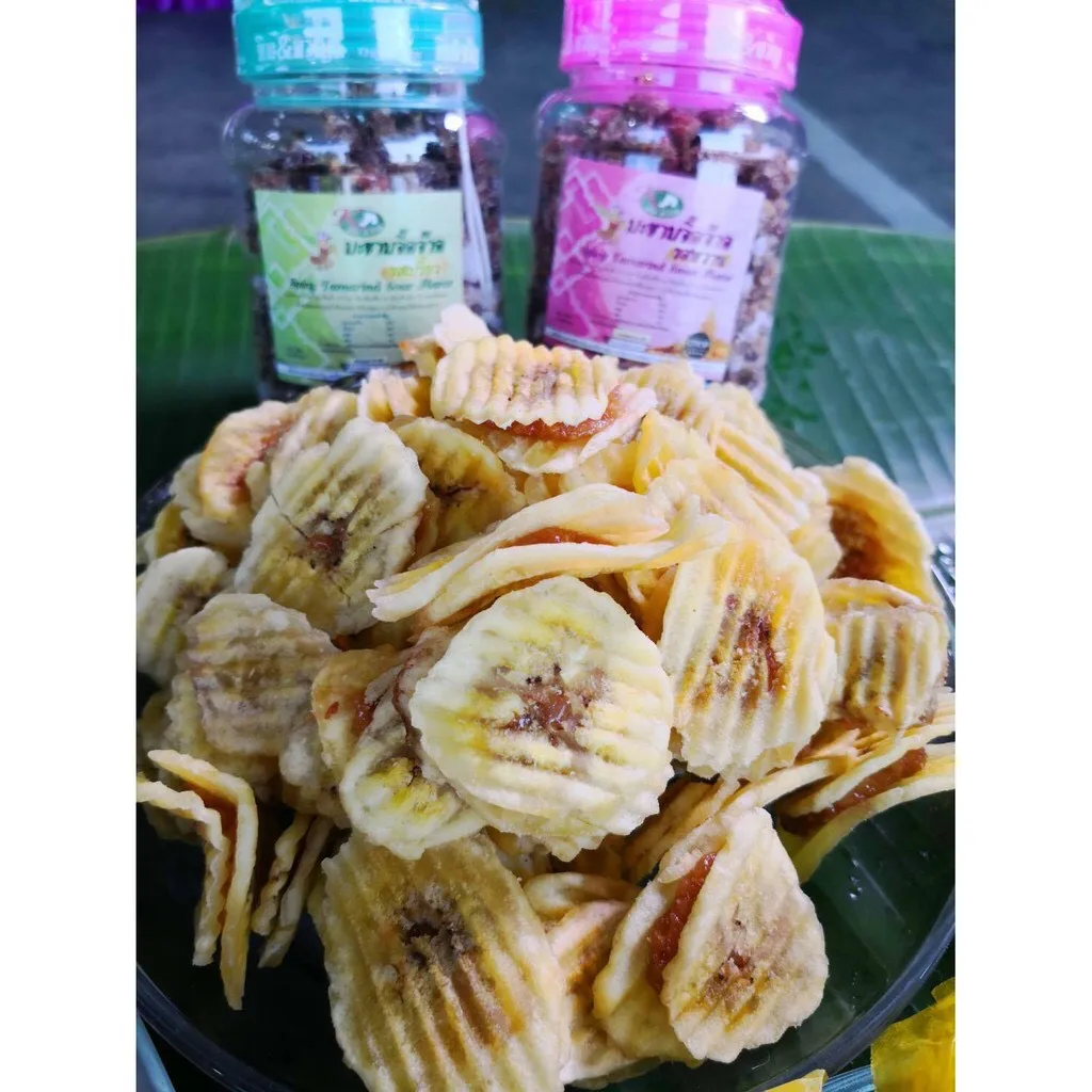 The Top Recommend For Tamarind Snacks Crispy Banana Tamarind Jam Snack From Thailand 12 Months Shelf Life