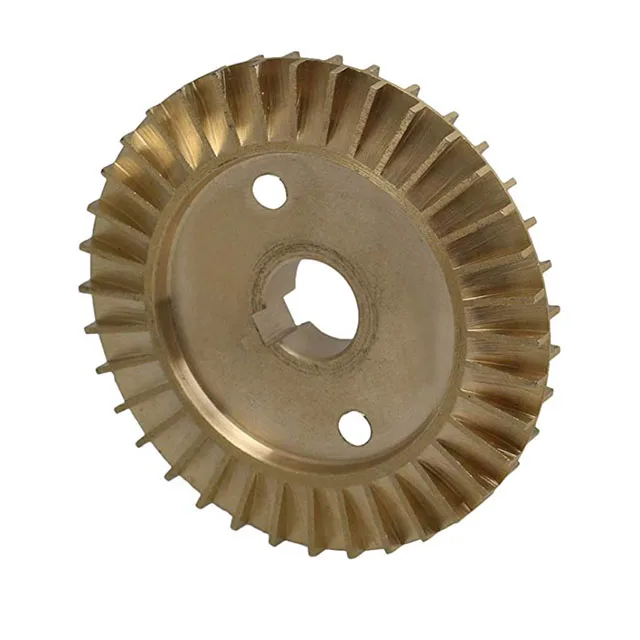 China factory CNC alloy cooper compressor vacuum dust collector centrifugal pump impeller