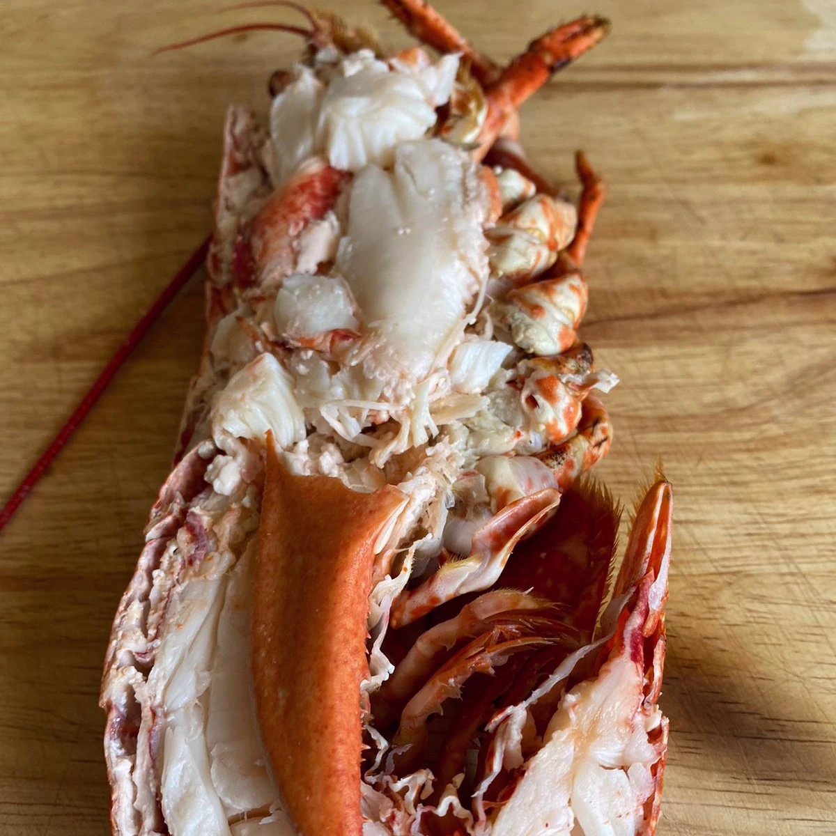Quality Lobsters Halves Sliced