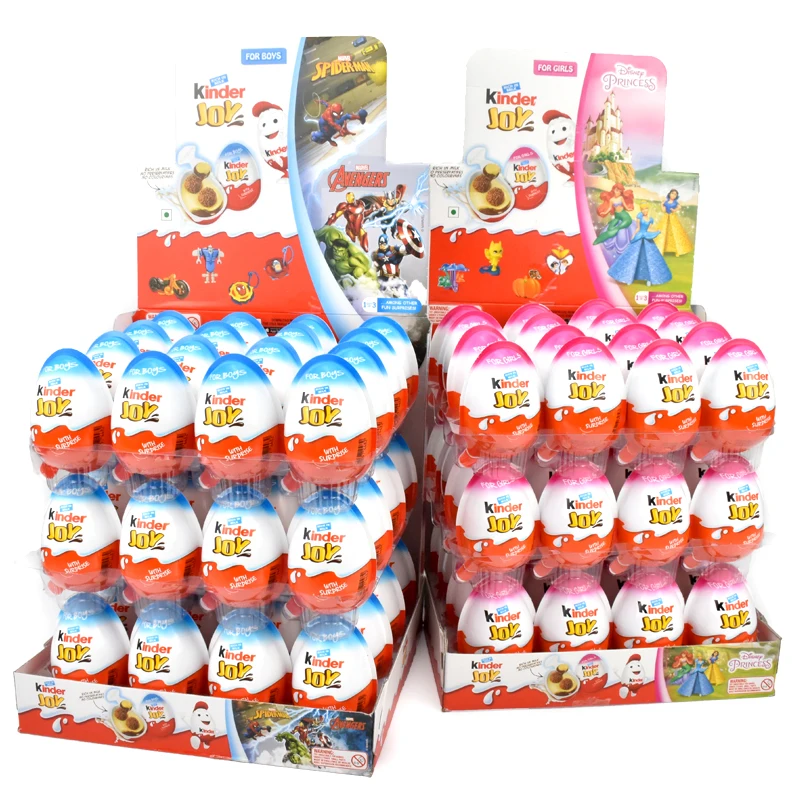 Kinder Joy Chocolate with Surprise 20g individual wrapped balls