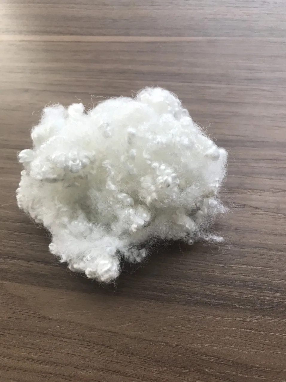 Hollow Conjugated Siliconized Polyester Staple Fiber  white color A grade