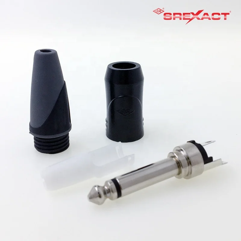 Professional audio 6.35mm TS connector cable 6.35mm