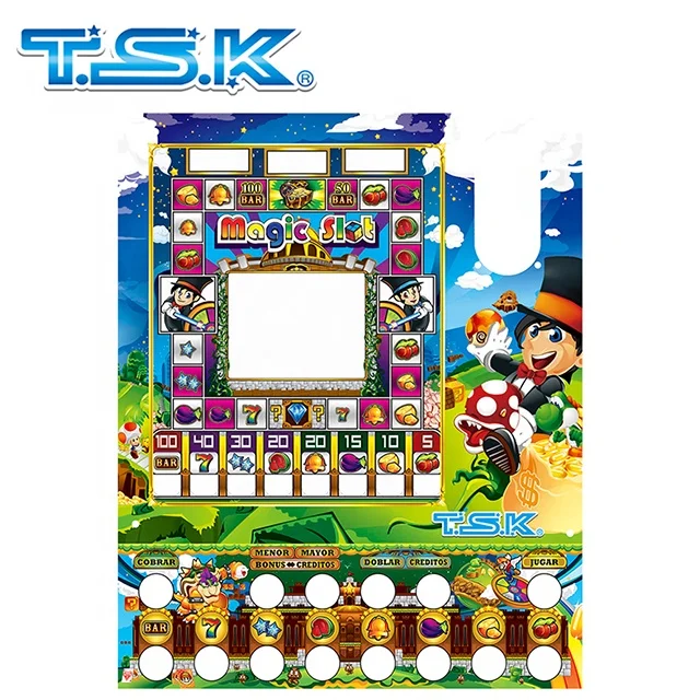 Taiwan Mario machine: MAGIC Coin Pusher Arcade Game