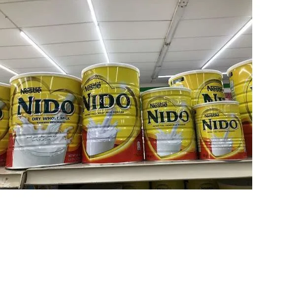 Сыпучий молочный порошок Nestle Nido 24x400