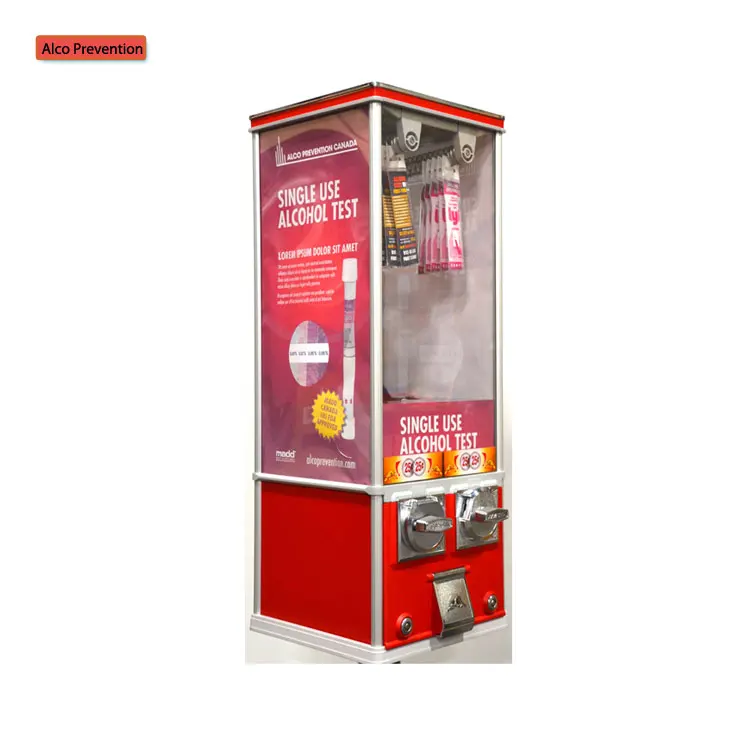Widely Used Export Quality Alcohol Breathalyzer Vending Machine from Trusted Seller