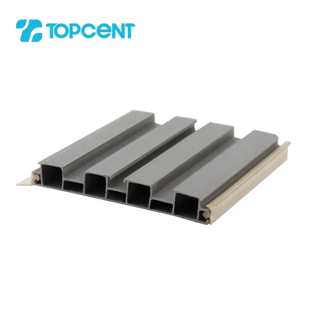  Пластиковые ПВХ кухонные шкафы TOPCENT алюминиевые