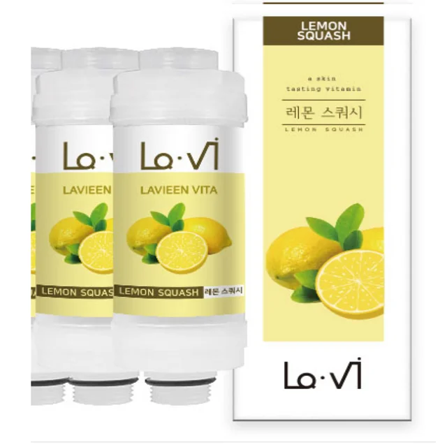 
Premium lemon shower filter made in Korea baby shower sets shower filter for family and health body care 