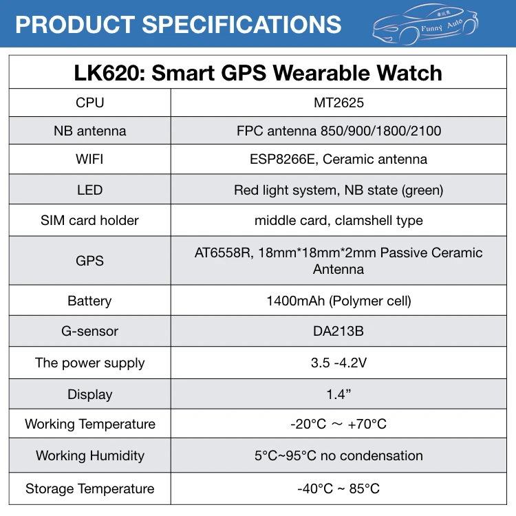 4G GPS Tracking Kids Smart Watch Child Waterproof Smart Watch Phone LK620 Kids GPS Positioning Watch SOS Call Phone