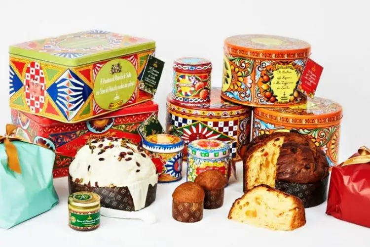 
High quality ITALIAN PANETTONE FIASCONARO Yeast Cake Chocolate mold baking BOX 