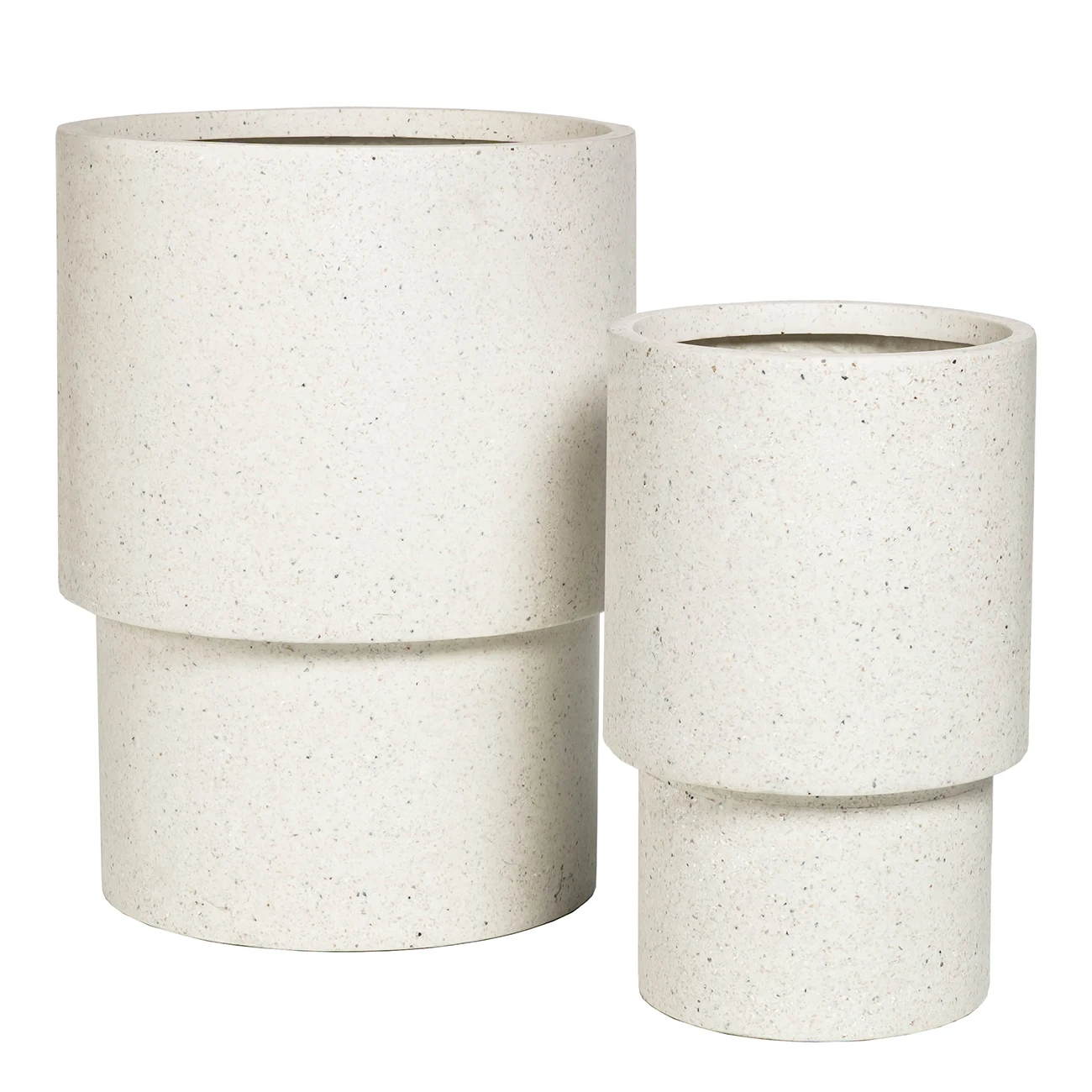 Resin Flower Vase Pots planters New Stone cement patio garden Bohemian plant engineeringmaterial indoor outdoor decorative