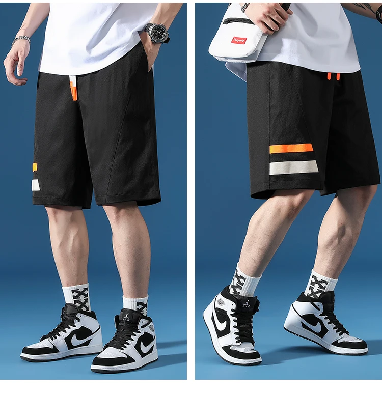 Best Selling Street Sports Casual Fashion Running Fitness Sweat Shorts Men