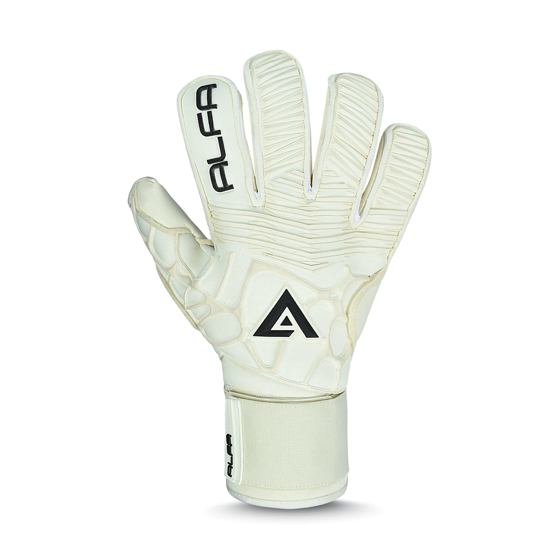Alpha Logo Goalkeeper Gloves Professional Goalkeeper Gloves High Quality German Latex Goalkeeper Gloves