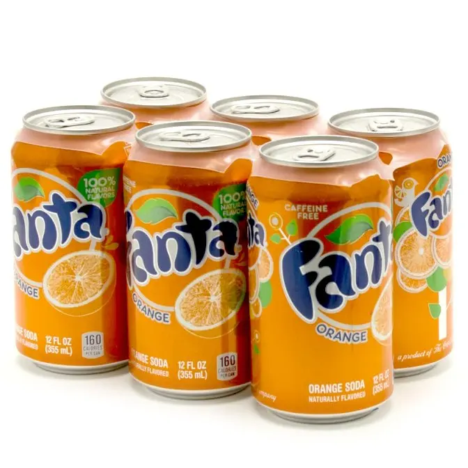 Оригинальный Fanta Orange/Fanta экзотический/Fanta лимонный тропический и другие мягкие напитки со вкусом