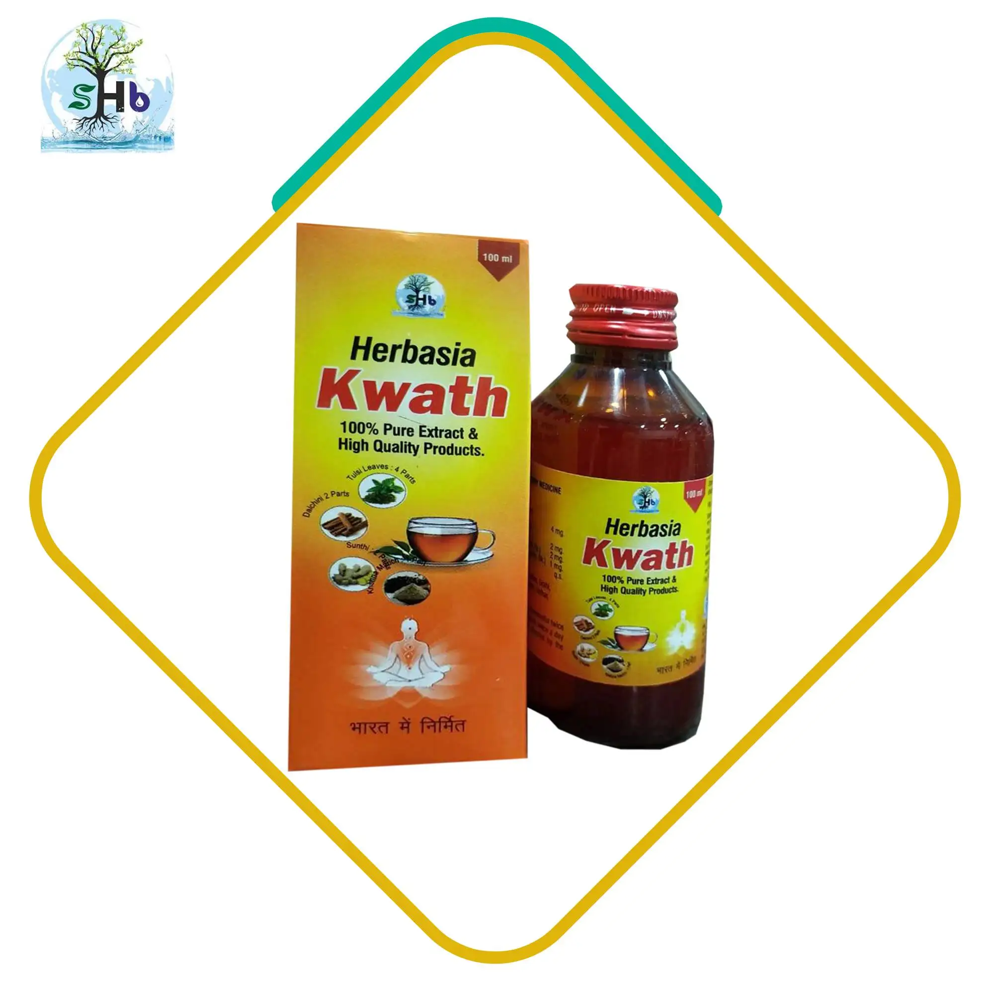 
100% Pure Organic Kwath Syrup from India 