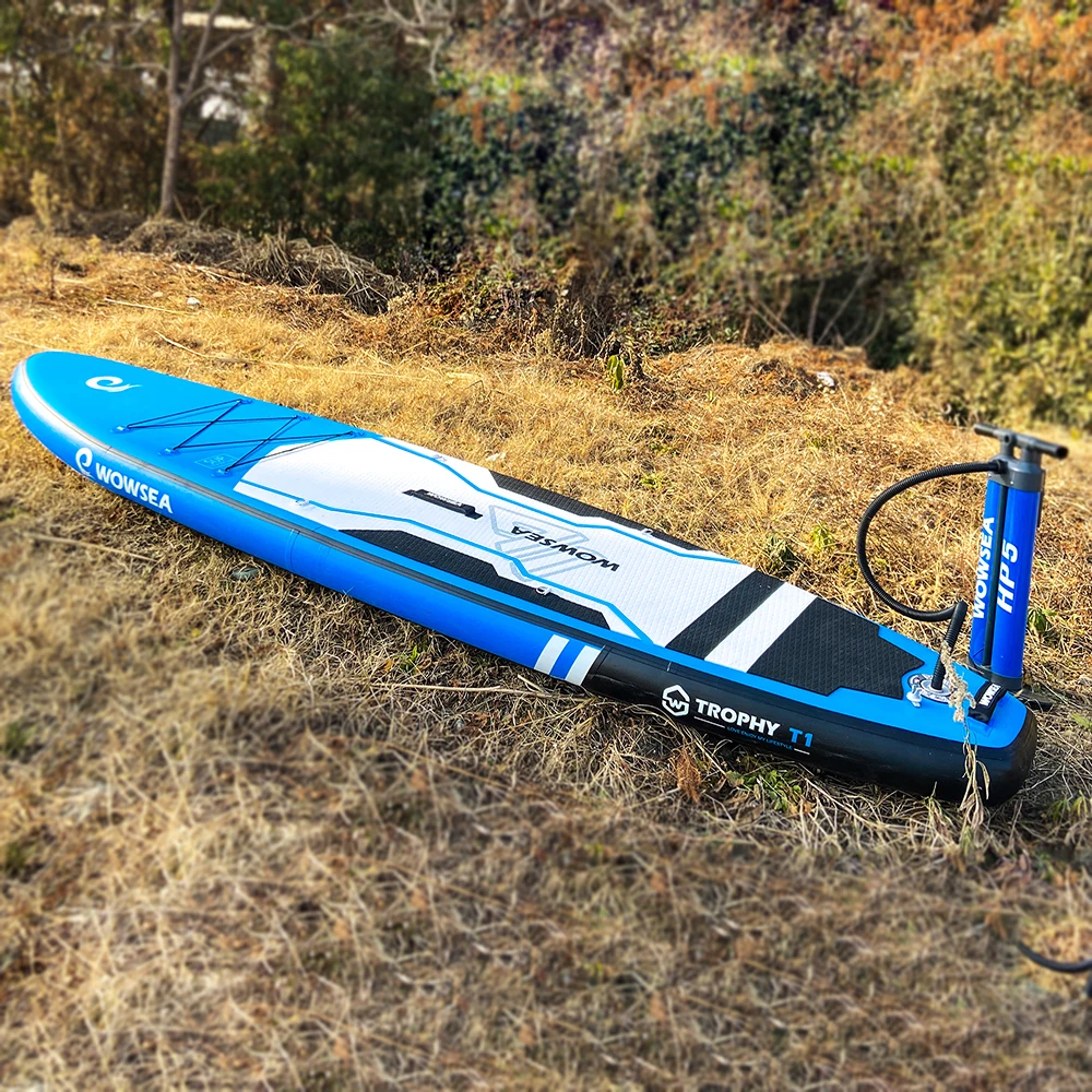 WOWSEA приз T1 pathfinder весло доска Надувные дешевые каяки hydroforce
