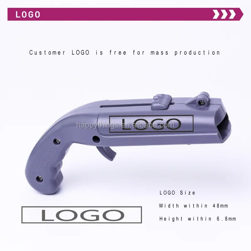 FBA Hot-sale item in Amazon Party Game Novelty Item Cap Gun Launcher Shooter Beer Drink Bottle Opener