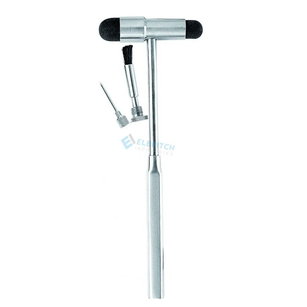 Medical Taylor Berliner Stainless Steel Made Neurological Percussion Reflex Hammer