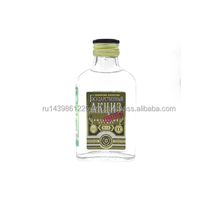 Quality vodka strict cleaning and filtration system the highest level of purity rich taste of the drink, vodka bottles