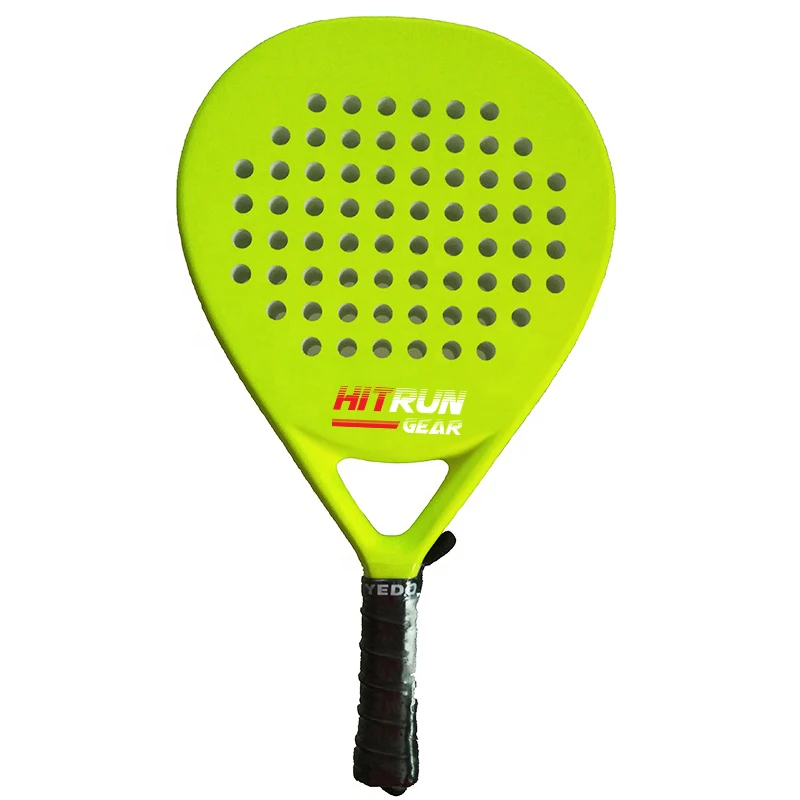 High Quality Tear Drop Paddle Tennis Racket Full Carbon Fiber Racket