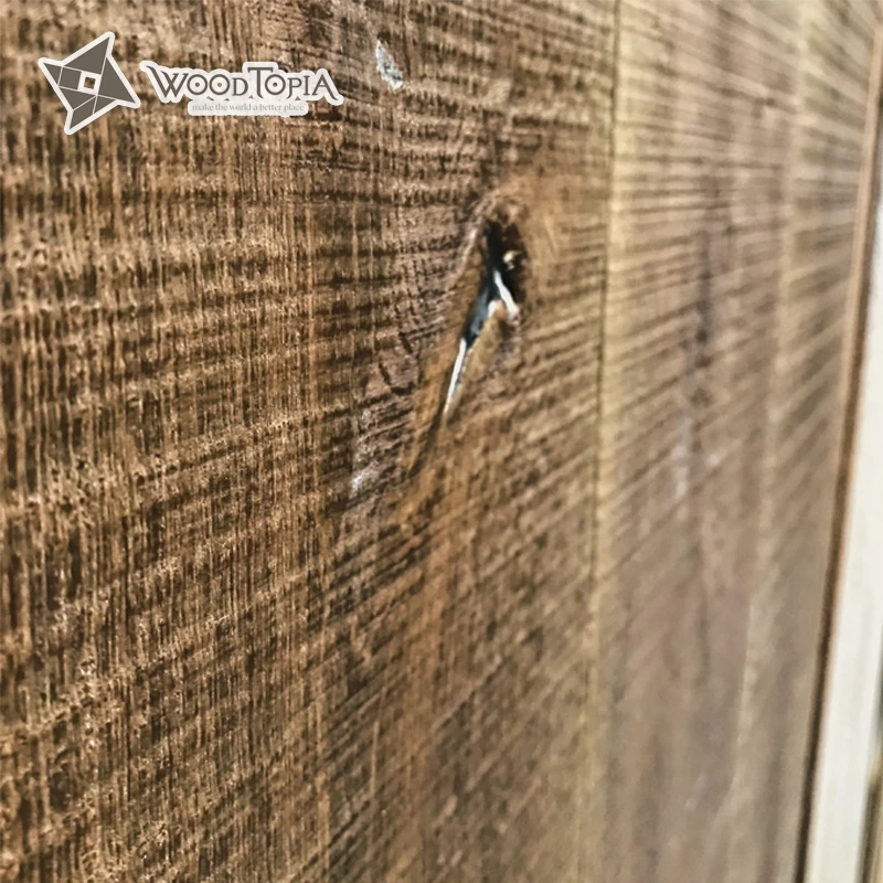 Reclaimed Band Saw Cut Oak Engineered Wood Flooring