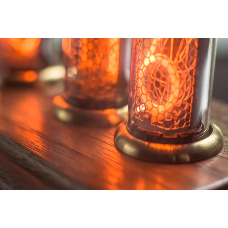  Высокое качество вручную изготовлены газоразрядный индикатор часы 