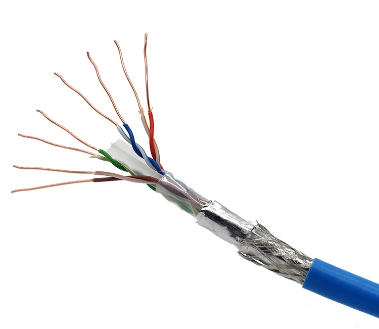  Лучшая цена CCA/CCS sftp cat 6 качественный кабель патч-корд ftp outdoor utp lan