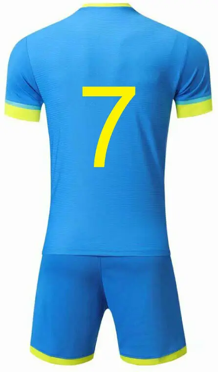 Wholesale Sublimation Plain Print New Club Custom Football jerseys Football Sets For Men