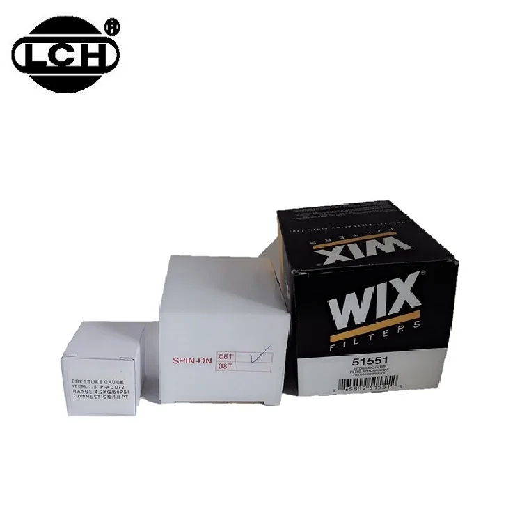 LCH special offer hydraulic spinon return oil line filter