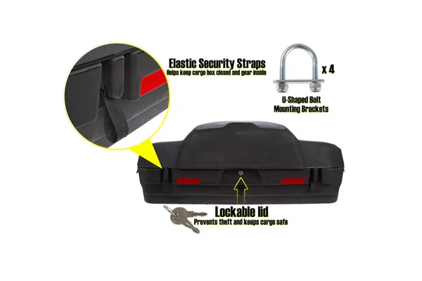 ATV Spare Parts ATV Cargo Storage Box for ATVs over 250cc