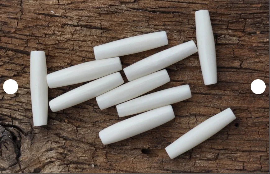 Бусины Из Натурального Волоса буйвола разных размеров для ювелирных дизайнеров и магазинов бусин