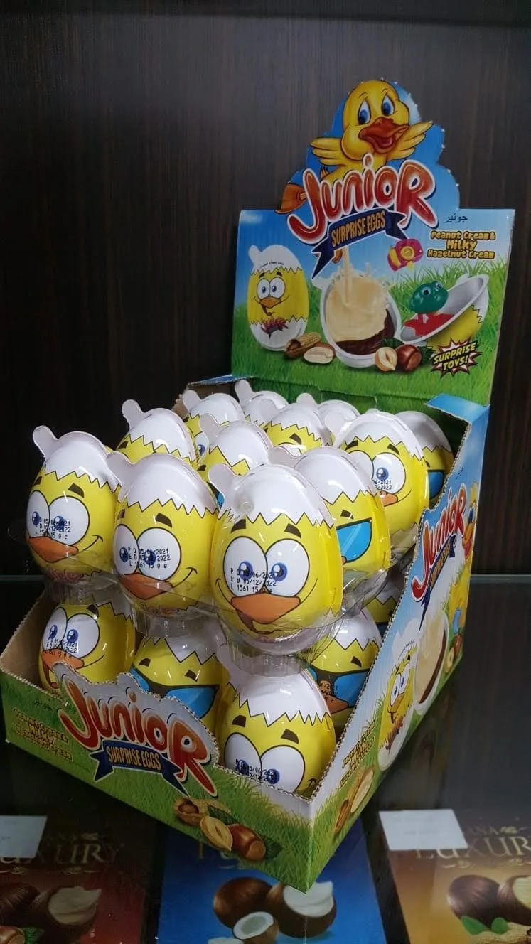 High Quality Compound chocolate cream Surprise Egg