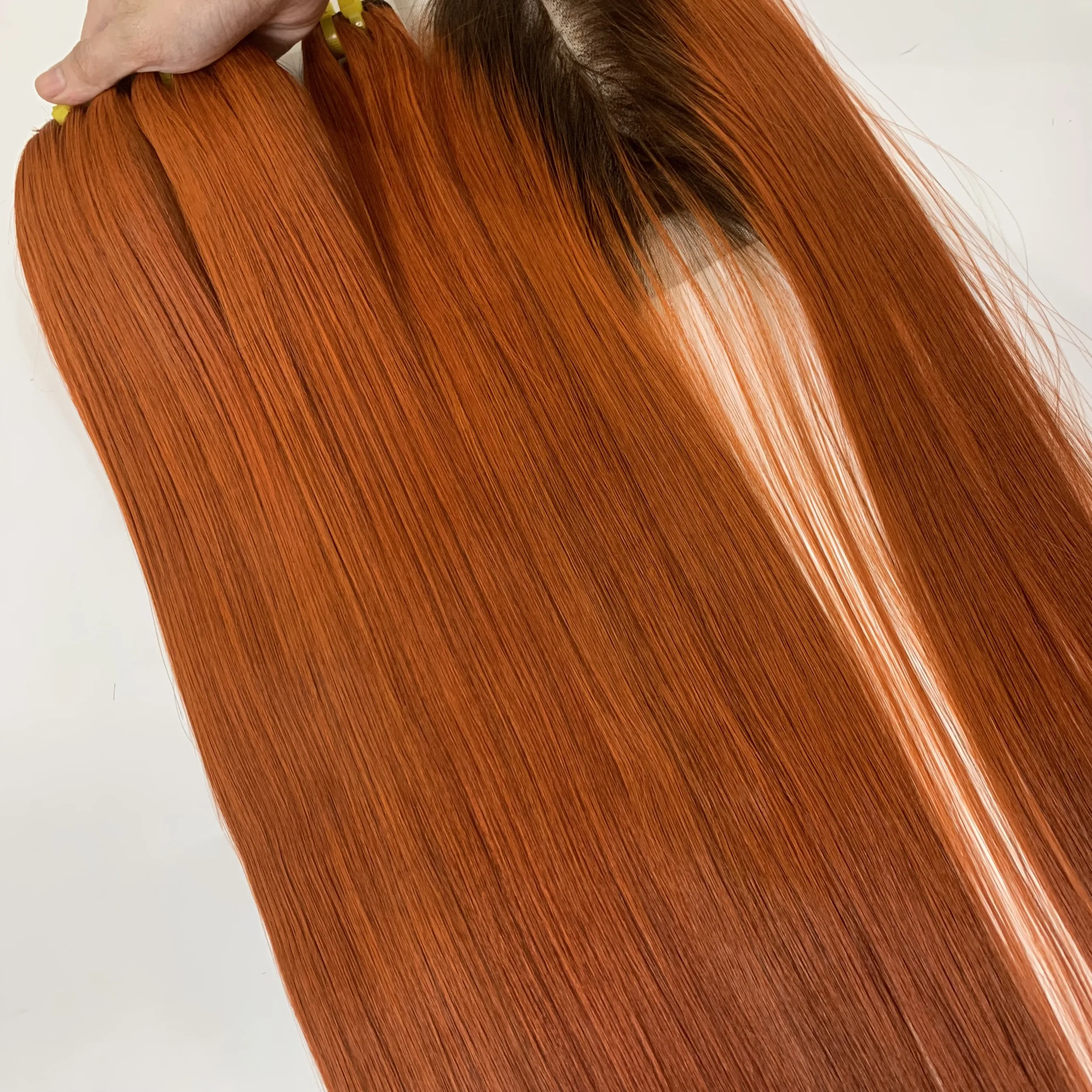 Удлинитель двойной класс 8A цвет лучшее качество 100% человеческие волосы от компании Livihair во Вьетнаме